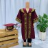 A. Jubah Konvokesyen untuk Tadika / Prasekolah. Maroon Jalur Gold. Min 10 sets