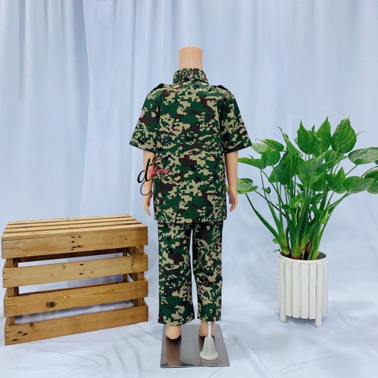 Pakaian Kadet Askar Kanak-Kanak (Digital) Pakaian Kadet Askar Kanak-Kanak (Digital)