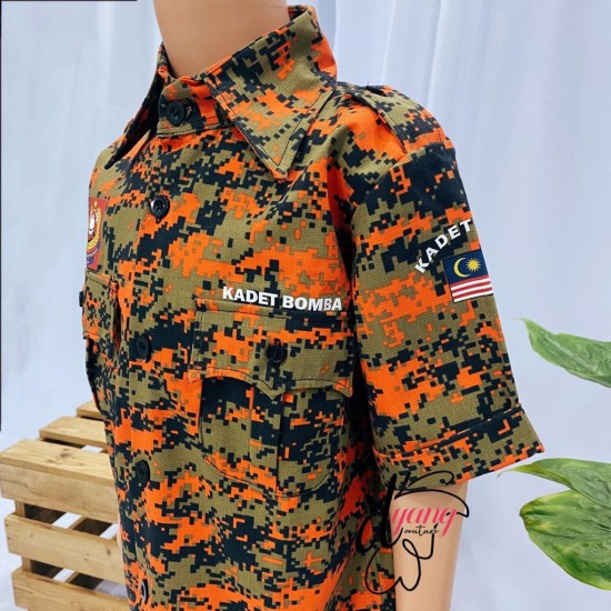 Pakaian Kadet Bomba Kanak-Kanak
