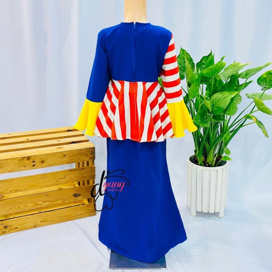 Baju Merdeka Kanak-Kanak Perempuan