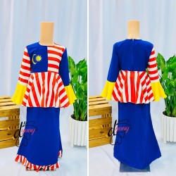 Baju Merdeka Kanak-Kanak Perempuan